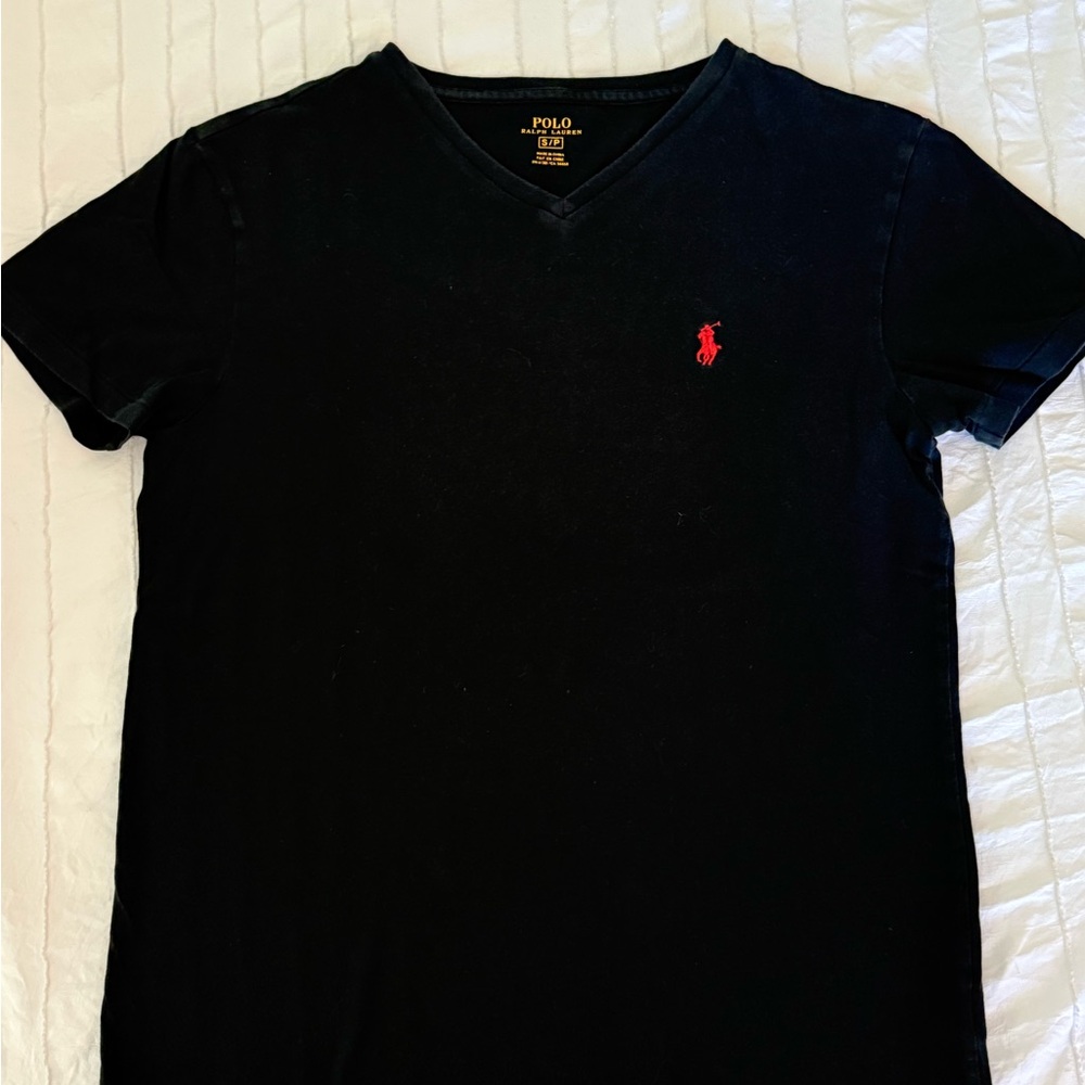 Polo by Ralph Lauren Men's Black T-Shirt Size S